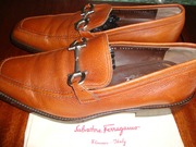 Продам мужские кожанные туфли,  Италия,  раз.43, остроносые.